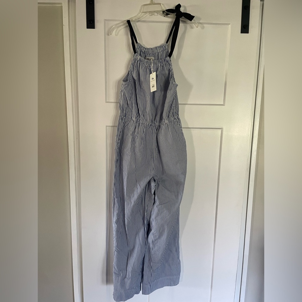 Free Assembly Tie Neck Jumpsuit  Size Small